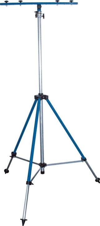 PROFI-Stativ XXL, blau, 4,6m mit Traverse Schwabe 46758