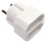 Euro-Multistecker 2-fach, weiß Schwabe 48211