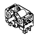 Rotary switch 2 contact tracks