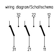 Thermostat 95-175°C 3-polig