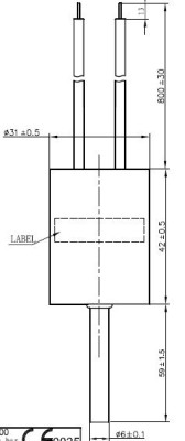 Hochdruck-Schalter 125 aus 90 ein  Auto SPST -NC