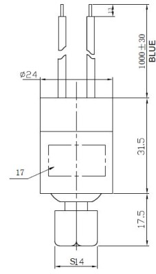 Fan switch 8.5 off 11 on Auto SPST -NO